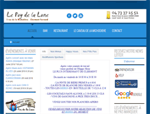 Tablet Screenshot of lepuydelalune.com